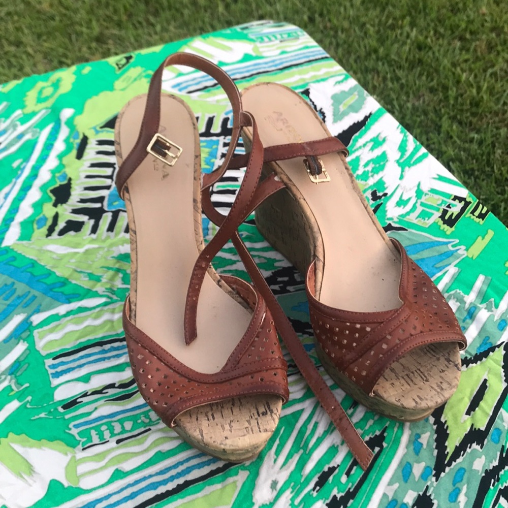 Barely worn wedges